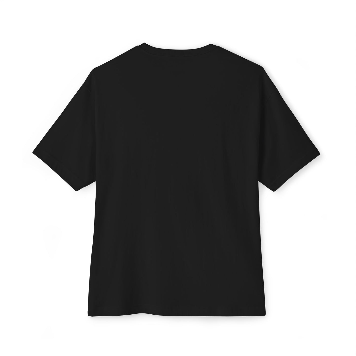 Unisex Oversized Boxy Tee - "Life's Short, Love's Eternal" Rainbow  Skeleton Graphic