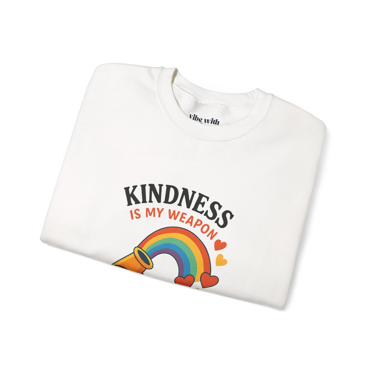 Cozy Comfort – Your New Fave Rainbow Sweatshirt!