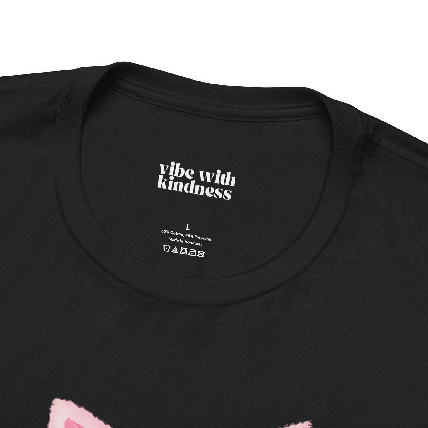Pink Konnichiwa Manga Girl Anime Tee