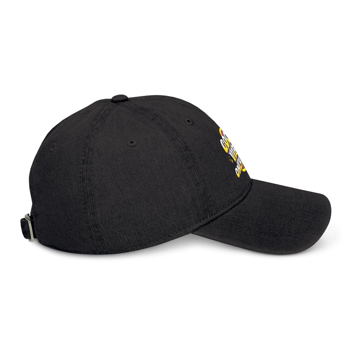 Good Vibes Embroidered Denim Hat | Casual Style for Everyday Joy