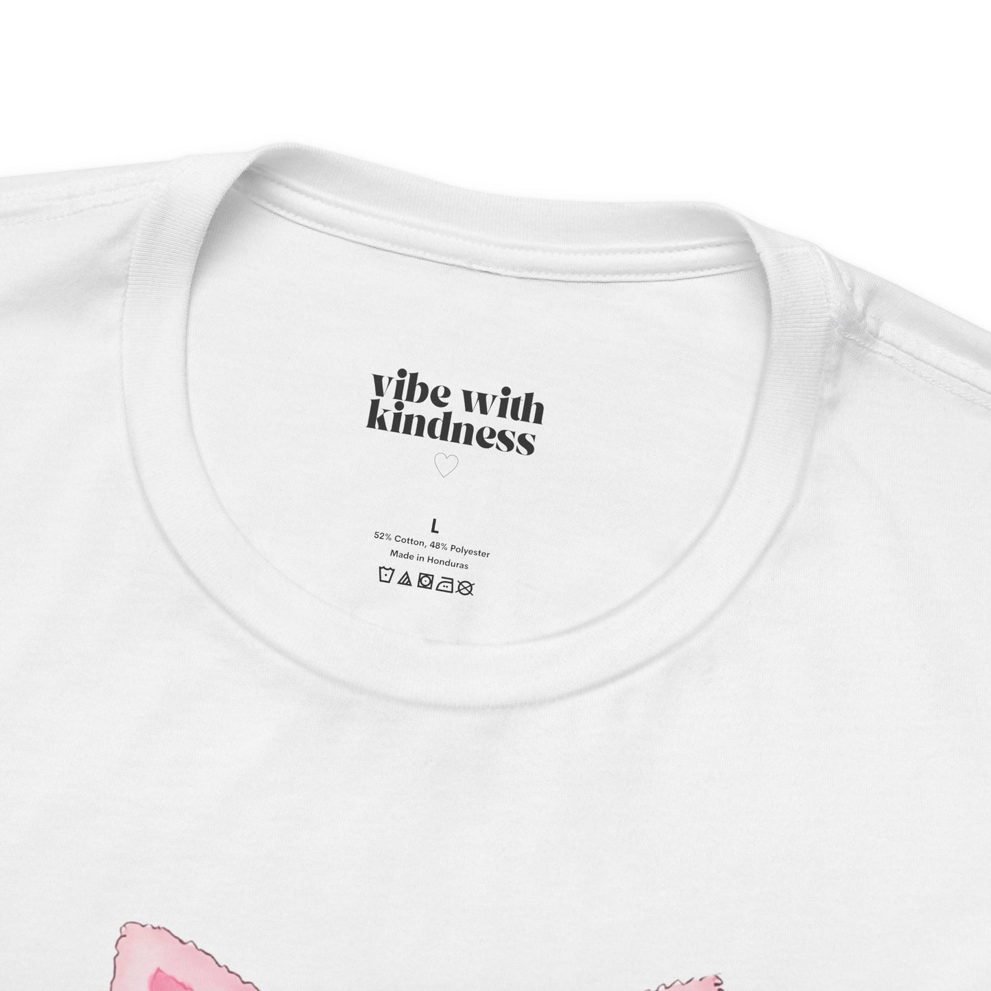 Pink Konnichiwa Manga Girl Anime Tee