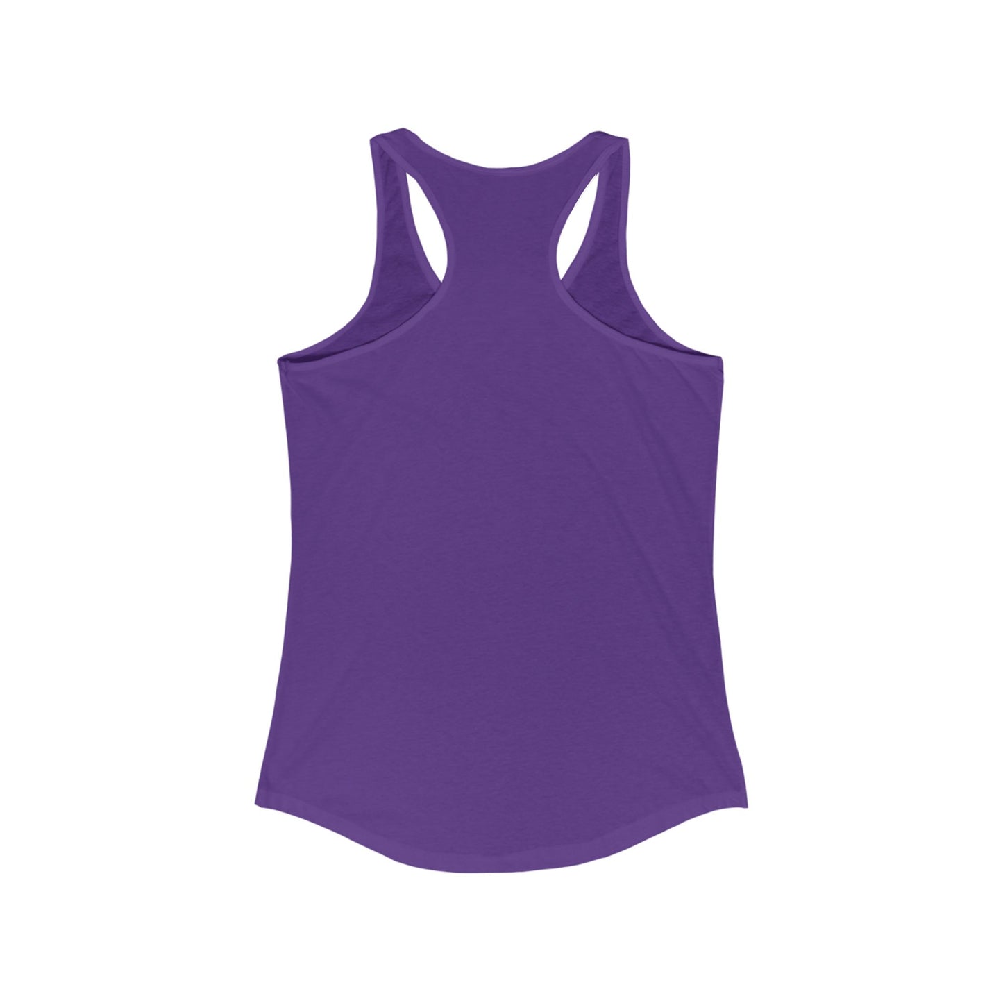 100% Human Being GMO-Free Women's Racerback Tank