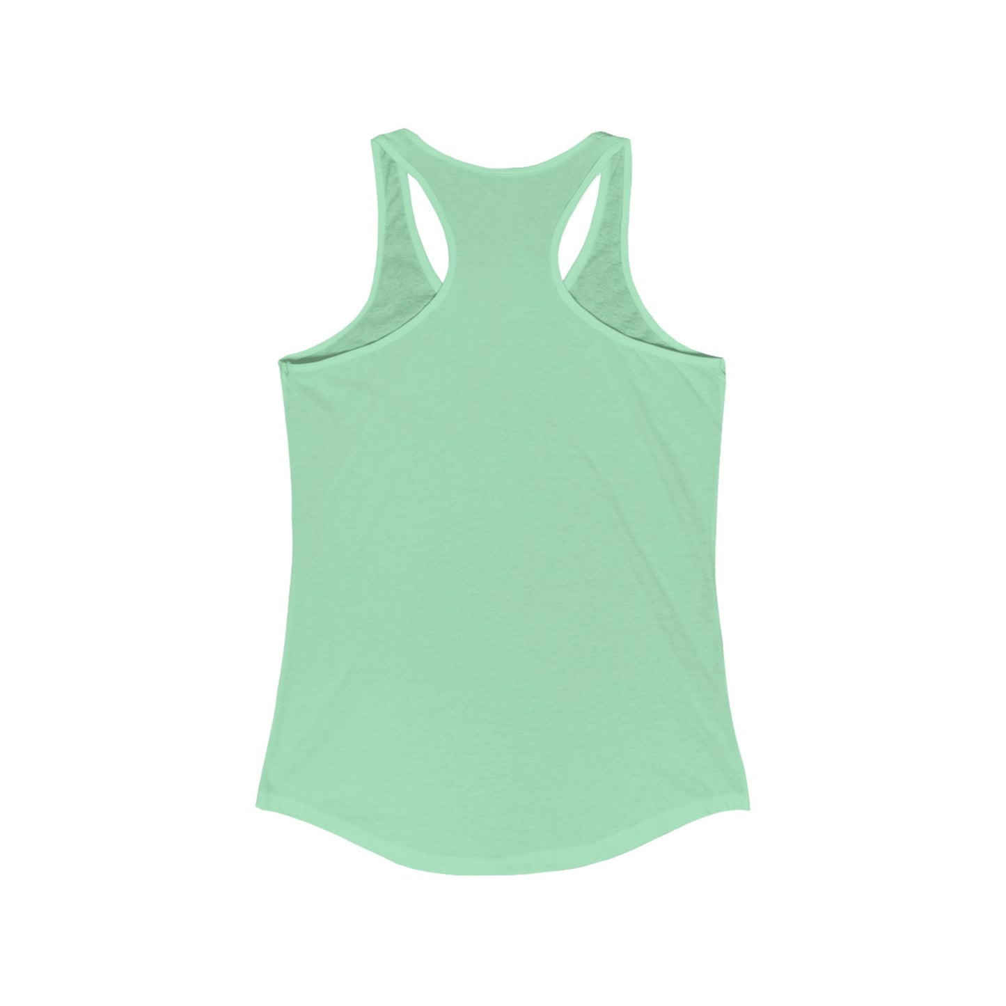 100% Human Being GMO-Free Women's Racerback Tank