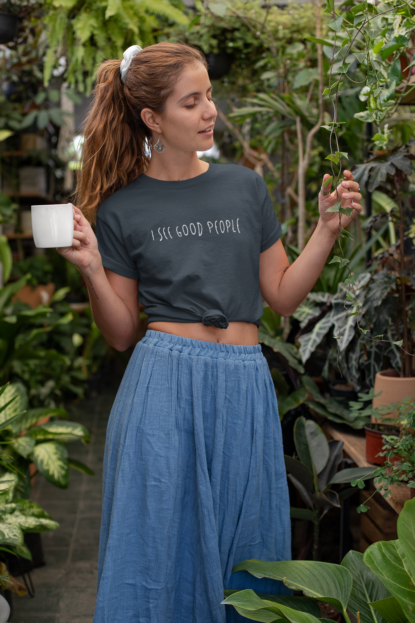 I See Good People Unisex T-Shirt | Funny & Uplifting Positive Vibes Tee